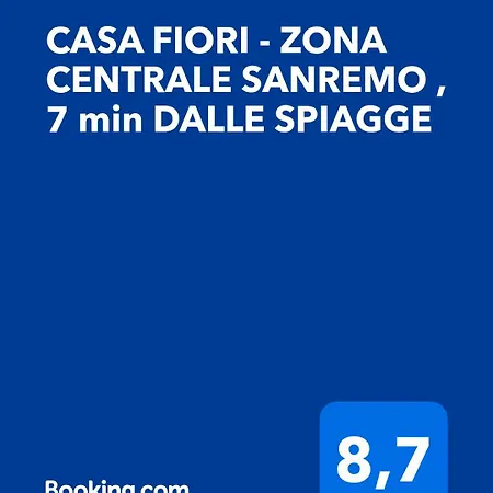 Casa Fiori - Zona , 7 Min Dalle Spiagge アパート *